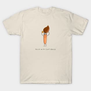 funny paintbrush T-Shirt